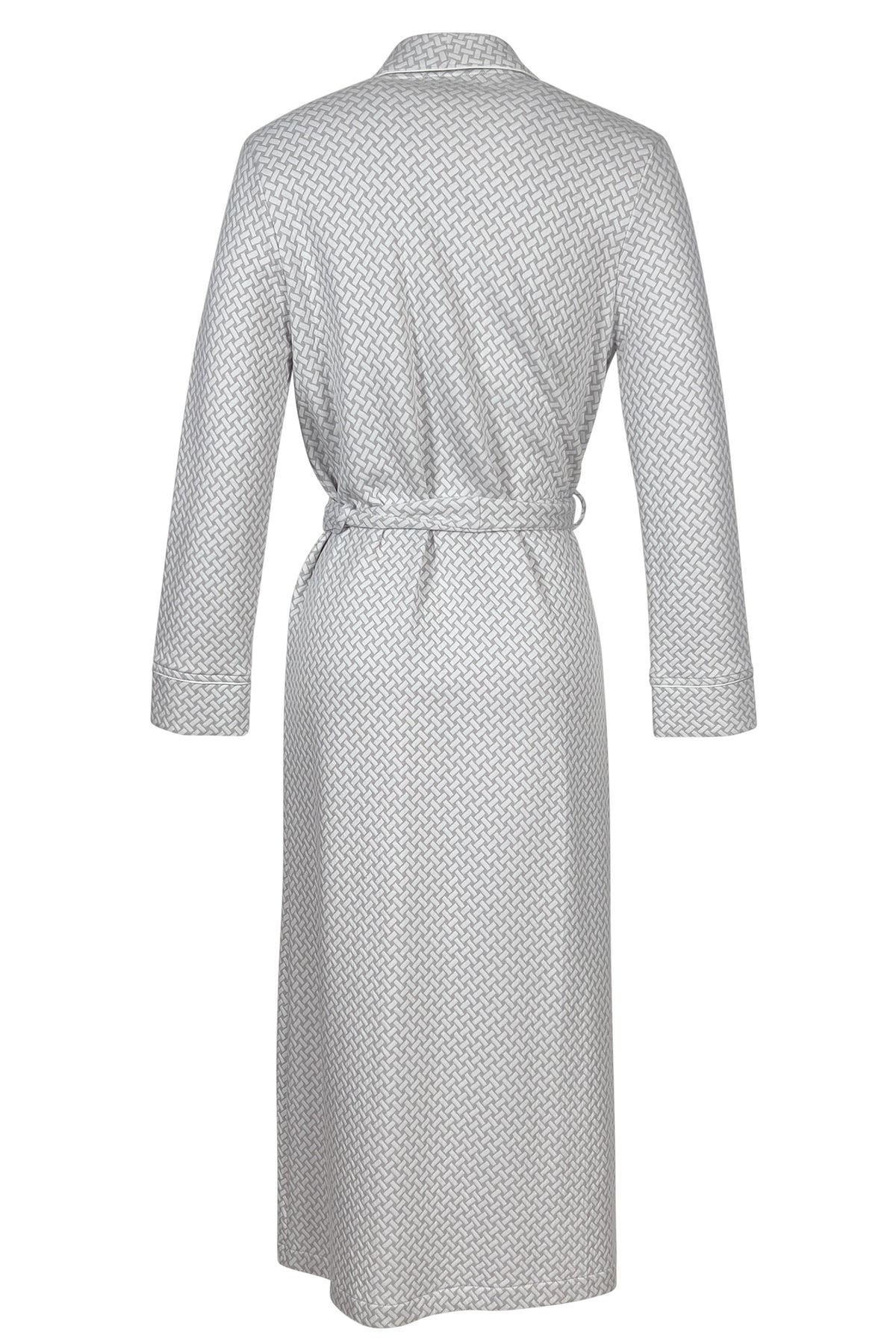 Kelly Long Sleeve Full Length Jacquard Robe