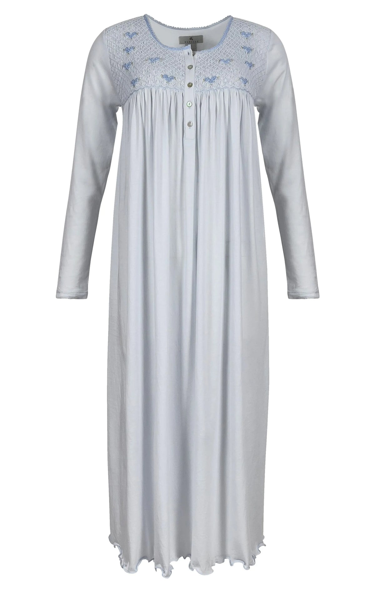 Sue Long Sleeve Smock Gown