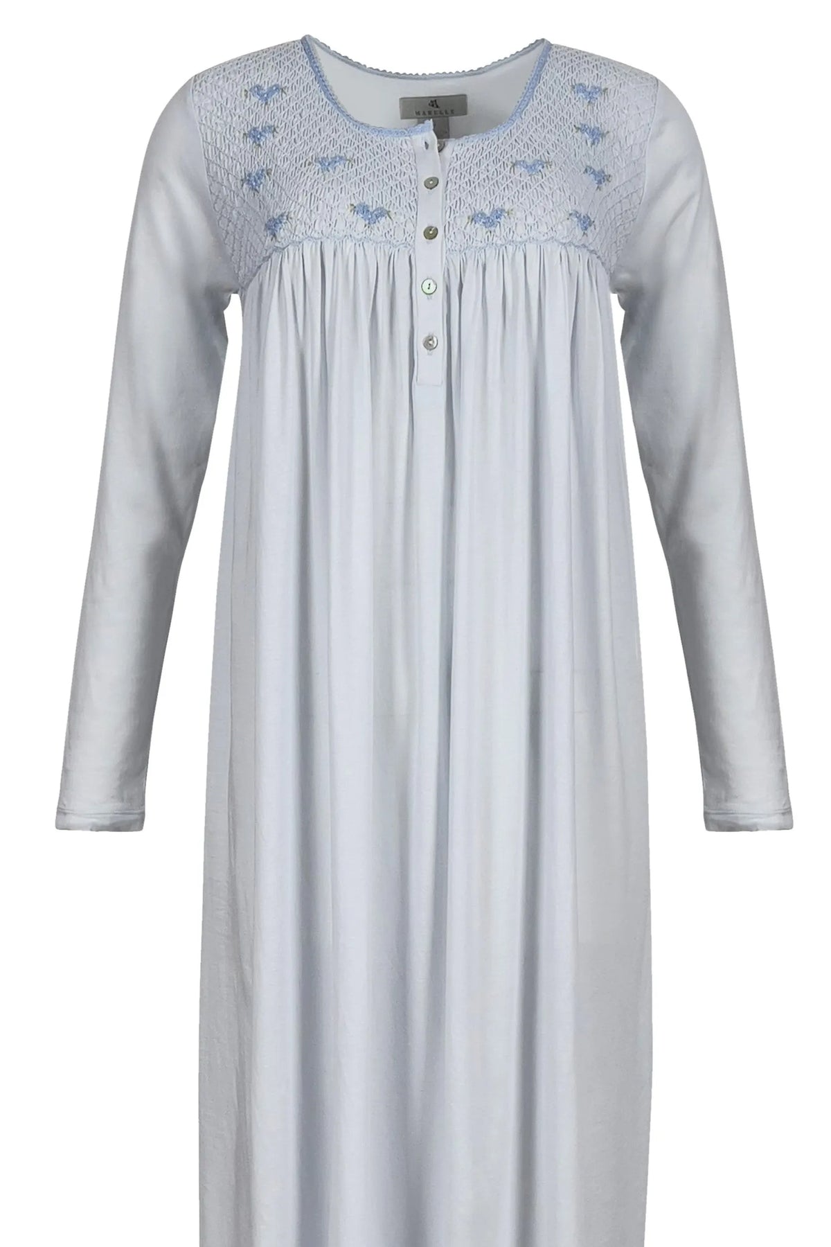 Sue Long Sleeve Smock Gown