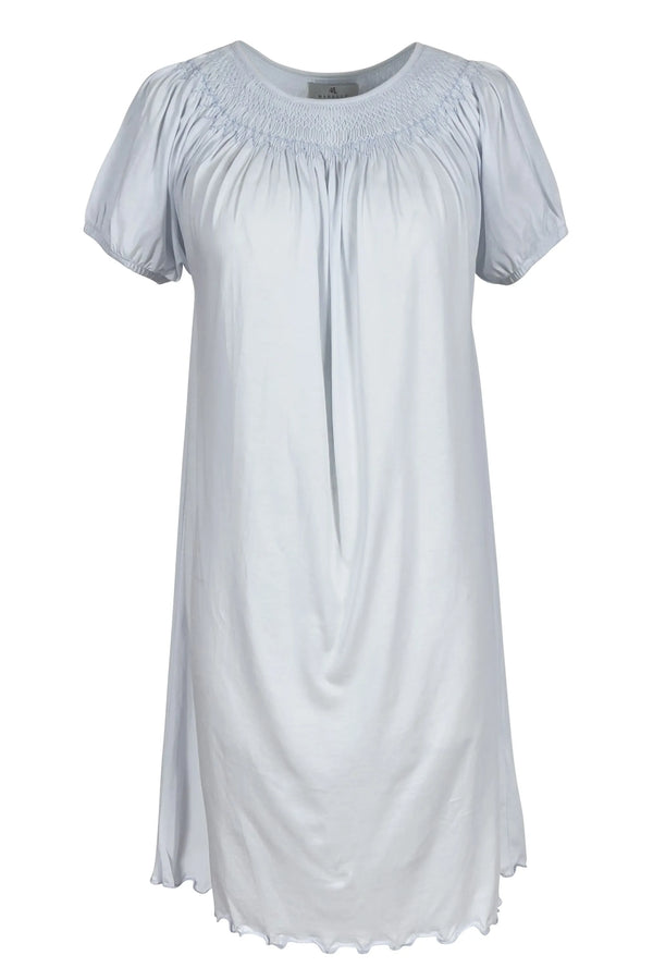 Suzanne Short Sleeve Smock Gown