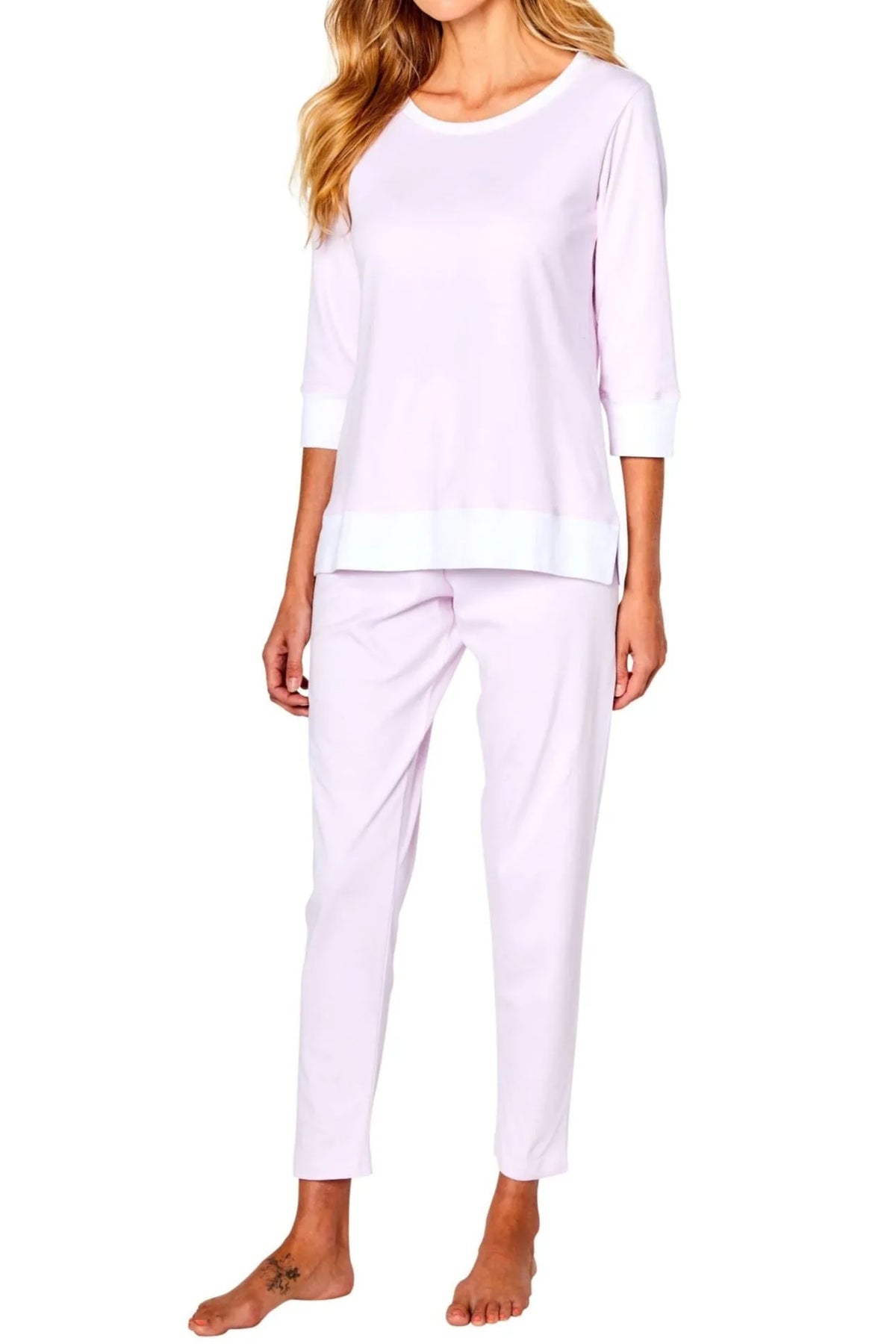 Victoria Three Quarter Pajama Set