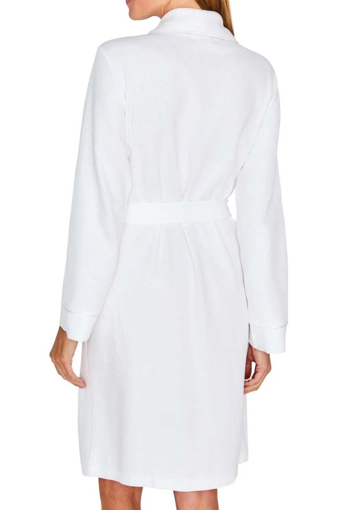 Carolina Italian Pique Short Robe - Marelle Sleepwear
