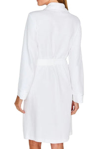 Carolina Italian Pique Short Robe - Marelle Sleepwear