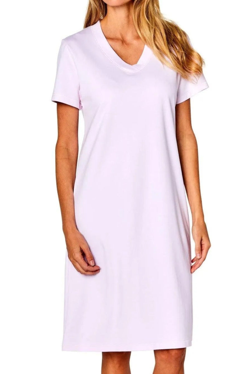 Elle Short Sleeve Gown - Marelle Sleepwear