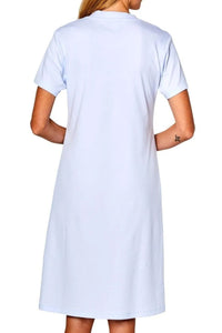 Elle Short Sleeve Gown - Marelle Sleepwear