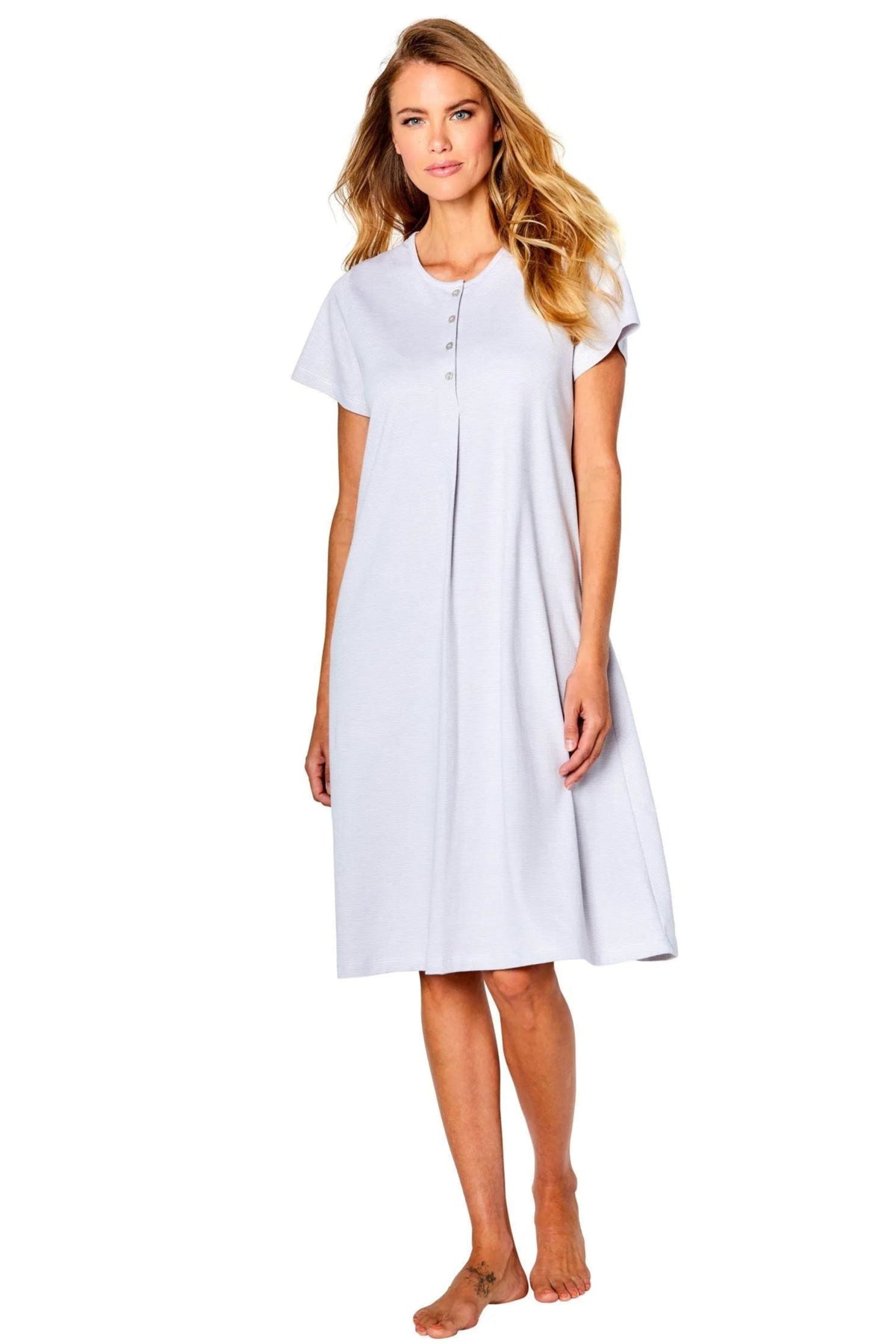 Elizabeth Short Sleeve Chemise - Marelle Sleepwear