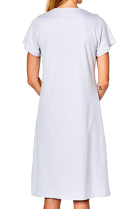 Elizabeth Short Sleeve Chemise - Marelle Sleepwear
