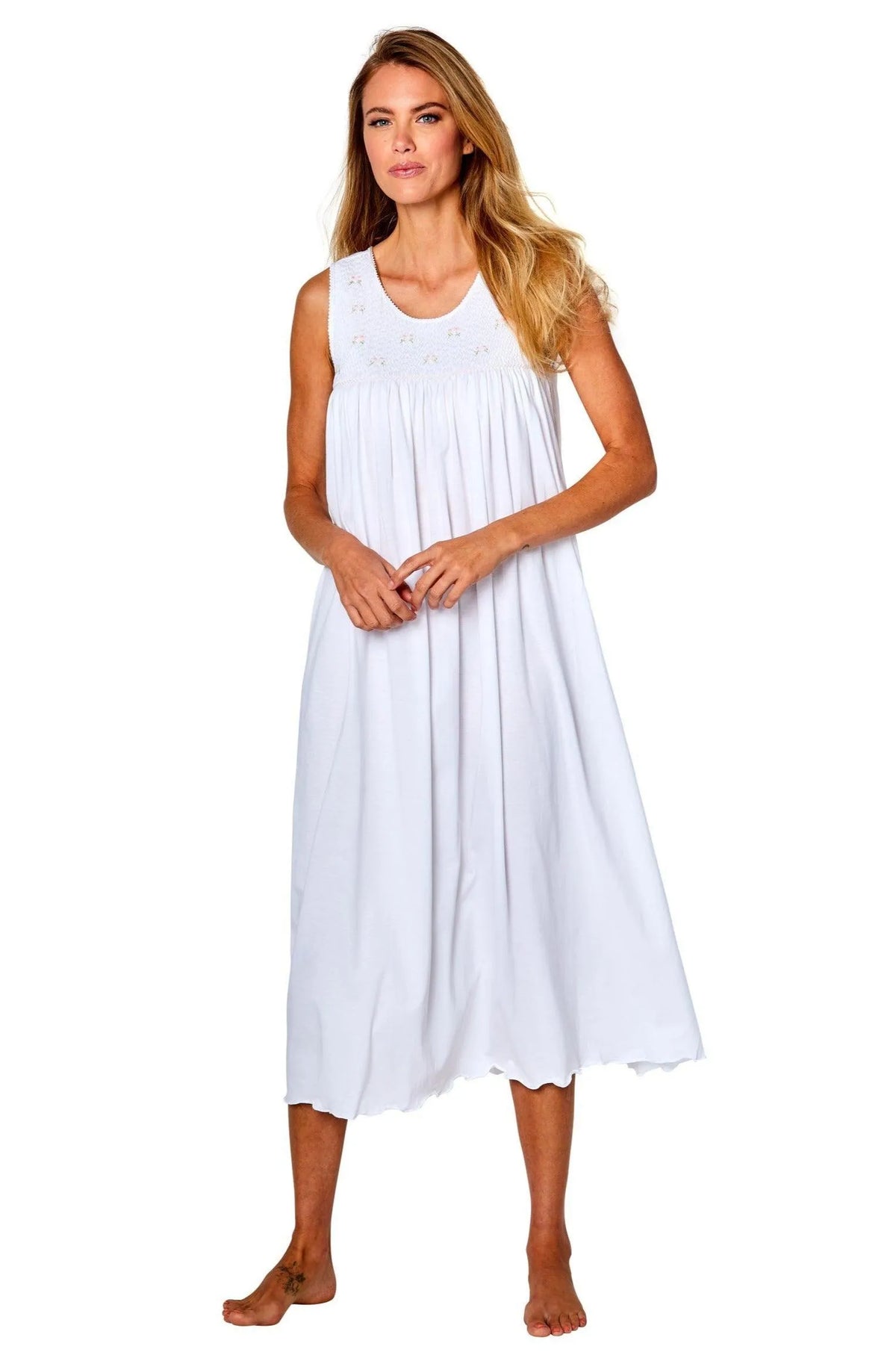 Ashley Tank Smock Gown - Marelle Sleepwear