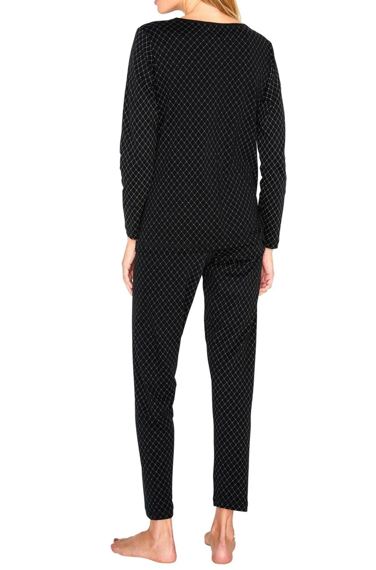 Audrey Long Sleeve Pullover PJ Set - Sales Rack - Marelle Sleepwear