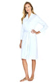 Elle Long Sleeve Mid Length Robe - Marelle Sleepwear