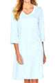 Elle Three Quarter Sleeve Gown - Marelle Sleepwear