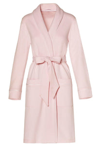 Grace Long Sleeve Short Textured Robe - Marelle Sleepwear