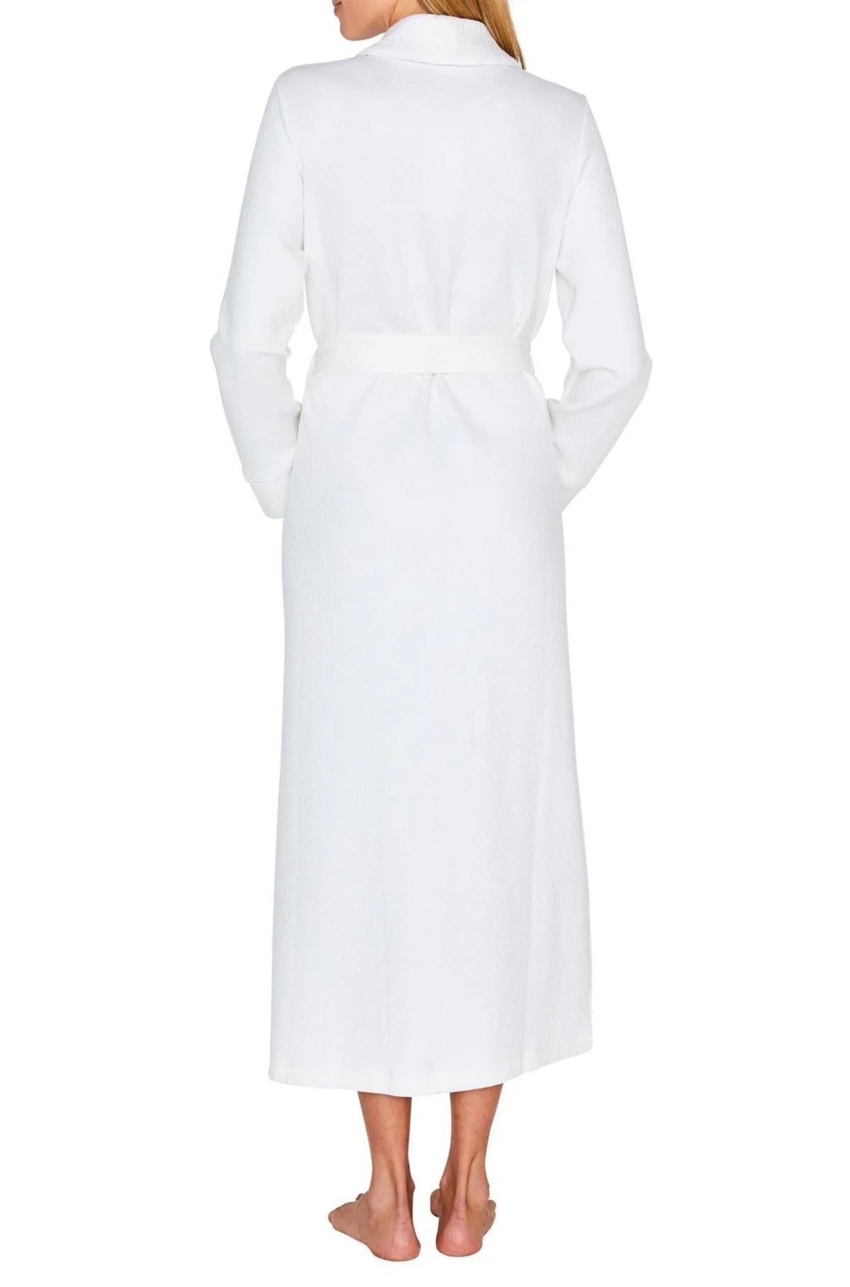 Kelly Long Sleeve Full Length Jacquard Robe - Marelle Sleepwear