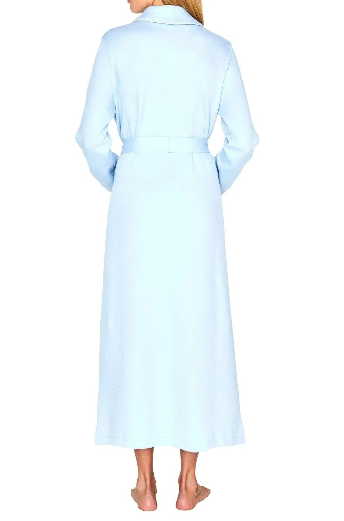 Kelly Long Sleeve Full Length Jacquard Robe - Marelle Sleepwear