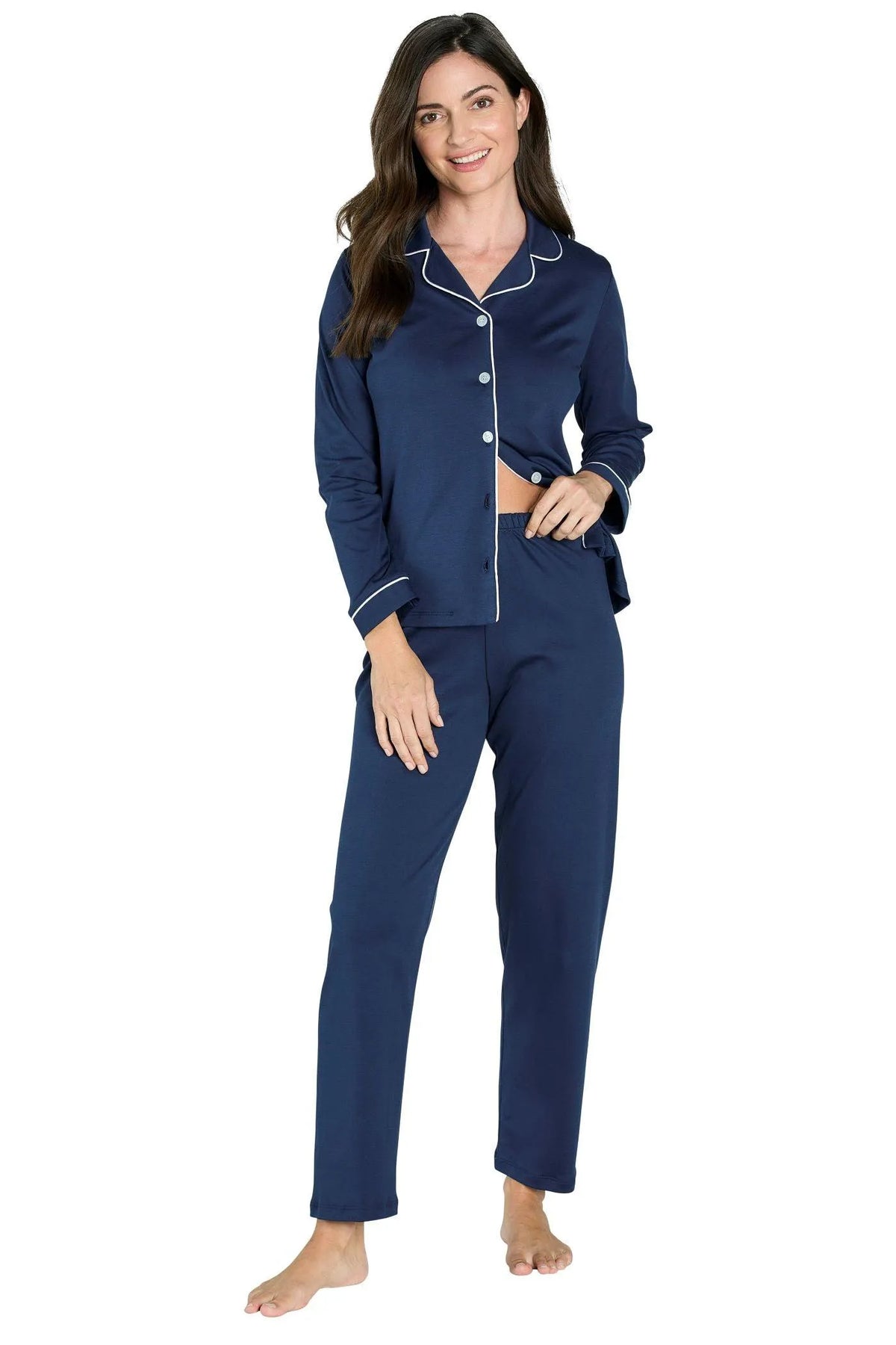 Lisa Long Sleeve PJ Set - Marelle Sleepwear