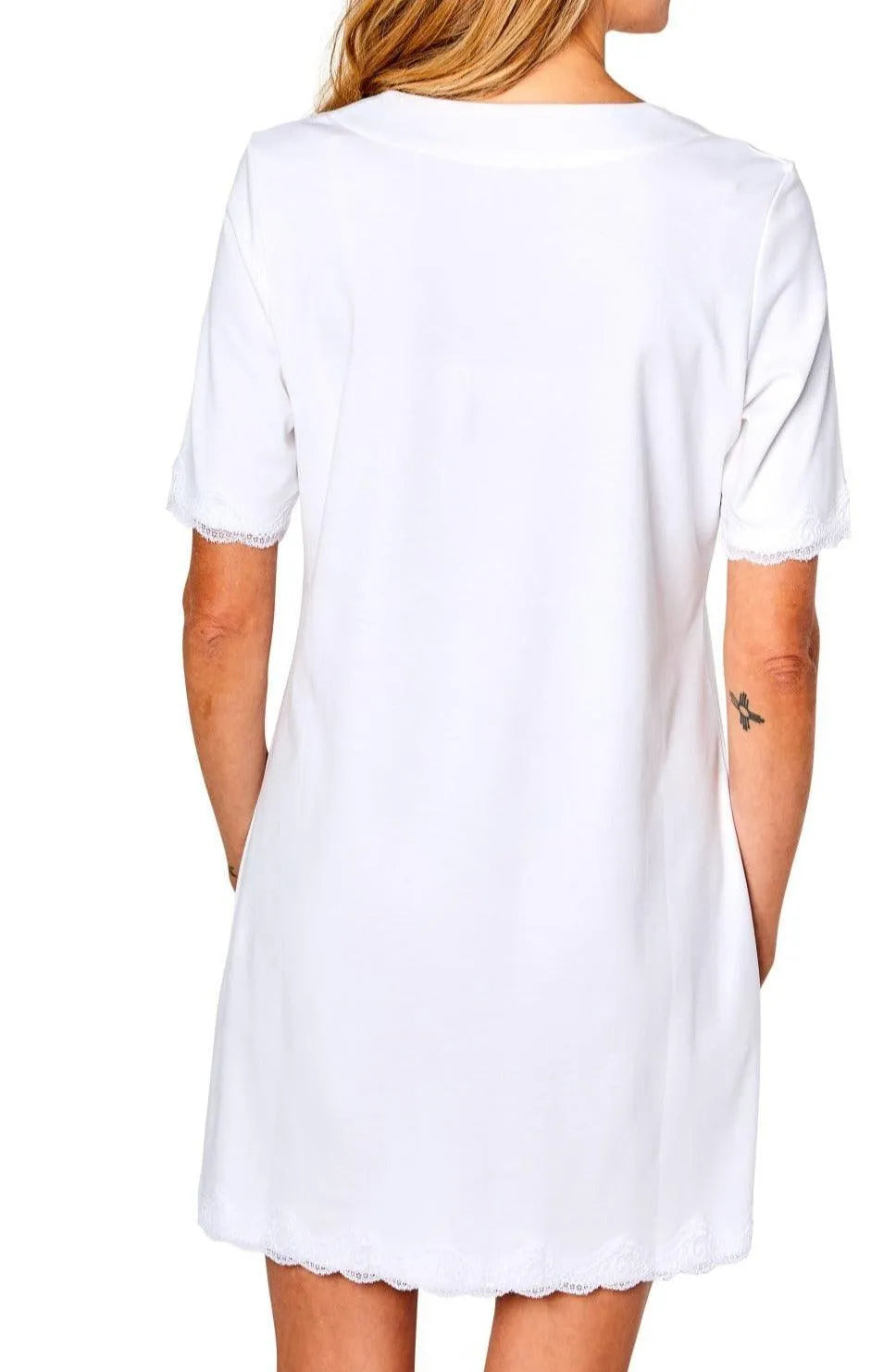 Mila Elbow Sleeve Chemise - Sales Rack - Marelle Sleepwear