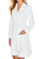 Theresa Long Sleeve Short Terry Robe - Marelle Sleepwear