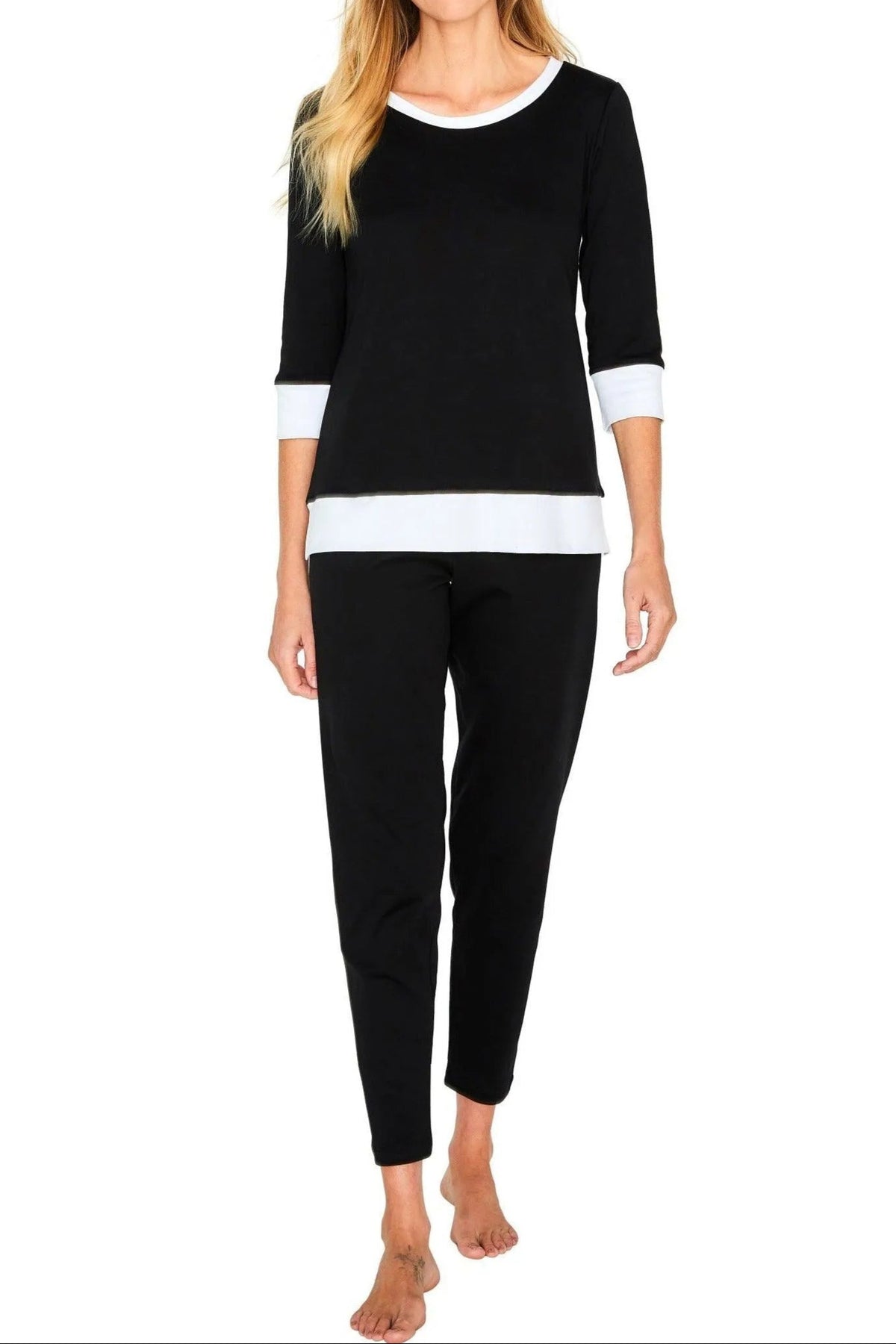 Victoria 3/4 Sleeve PJ Set - Marelle Sleepwear