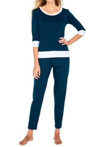 Victoria 3/4 Sleeve PJ Set - Marelle Sleepwear